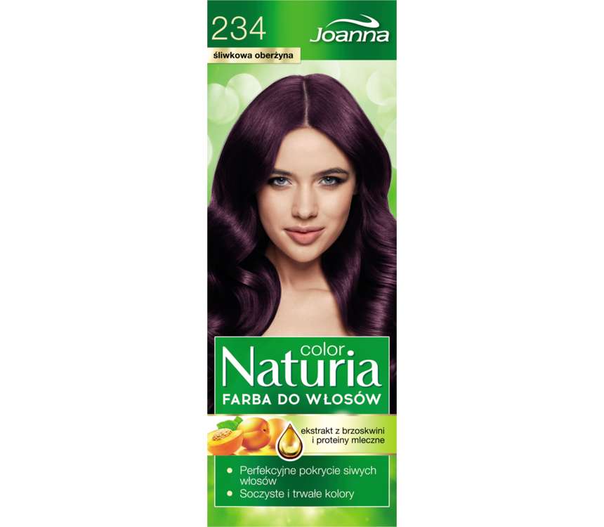 Naturia Farba do włosów śliwkowa oberżyna234
