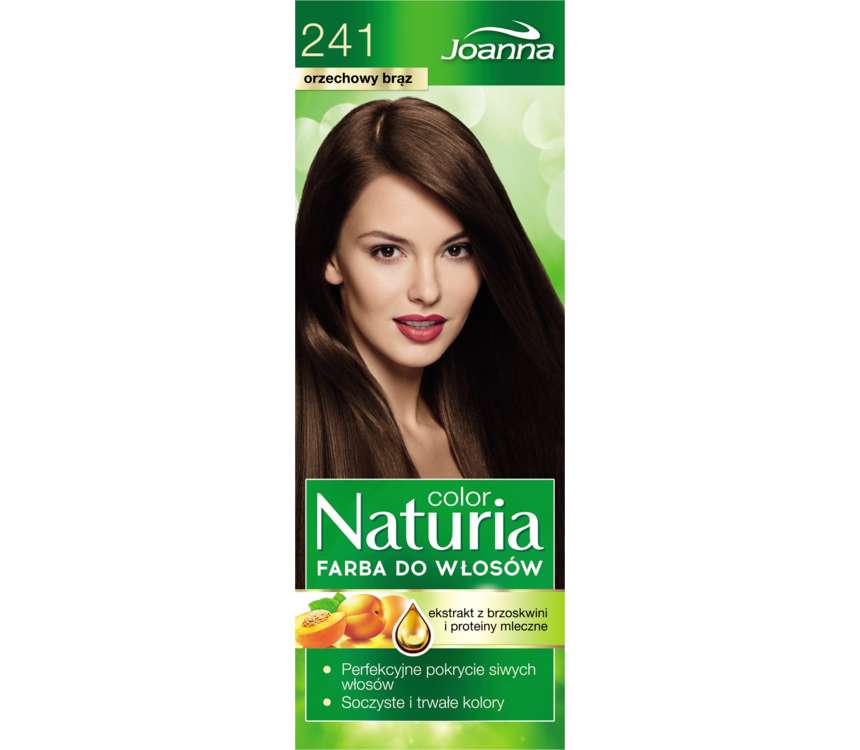 Naturia Farba do włosów orzechowy brąz 241