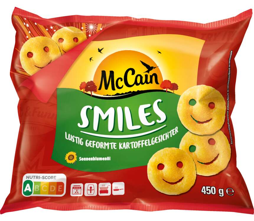 McCain Smiles  450 g