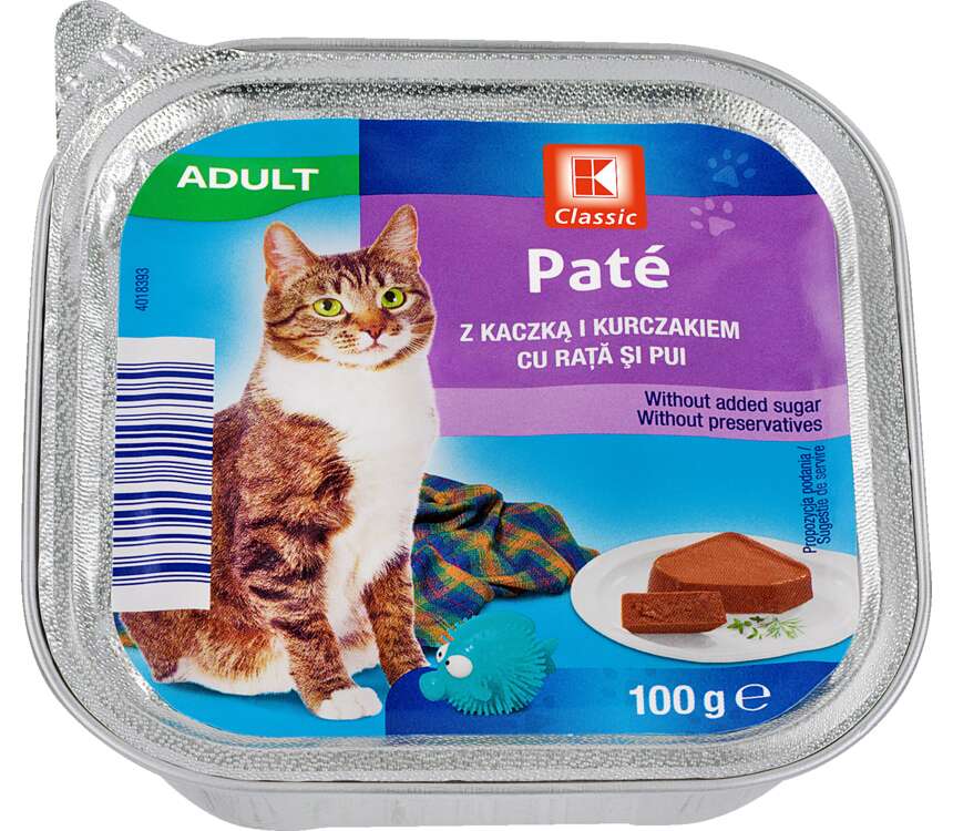 K-Classic Pokarm dla kota kaczka-kurczak 100 g