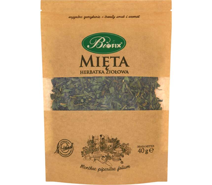 Bi fix Herbatka ziołowa liściasta, mięta 40 g kaufland.pl