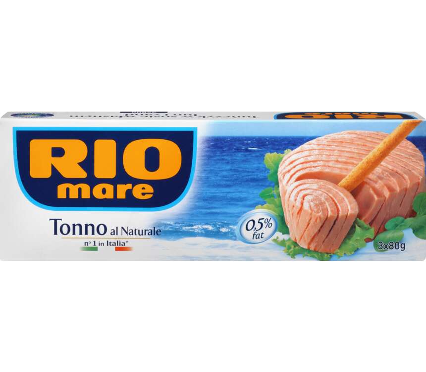 Rio Mare Tuńczyk w sosie własnym 3x56/80g