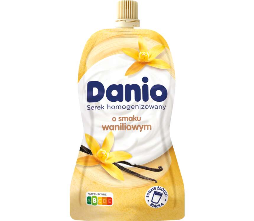 Danone Danio Serek homogenizowany saszetka, waniliowy 140 g