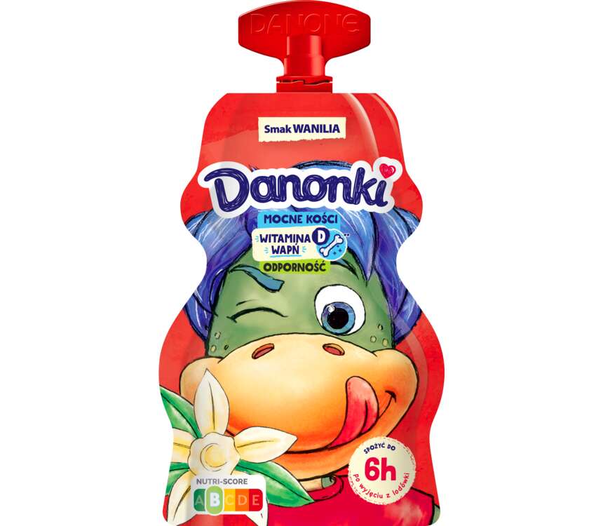 Danonki Jogurt w saszetce wanilia 70 g
