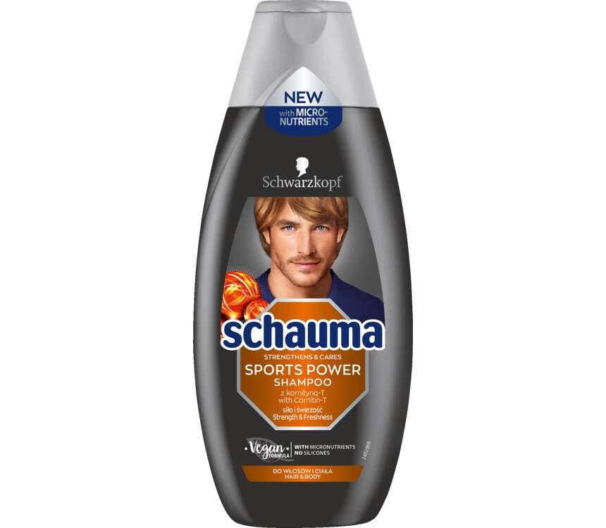 Schauma Men Szampon do włosów Sport 400 ml kaufland.pl