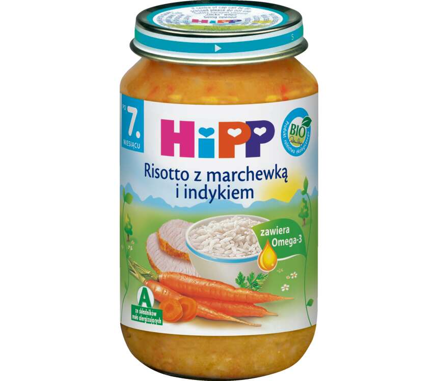 Hipp 8M Makaron z rybą morską i brokułami 220 g
