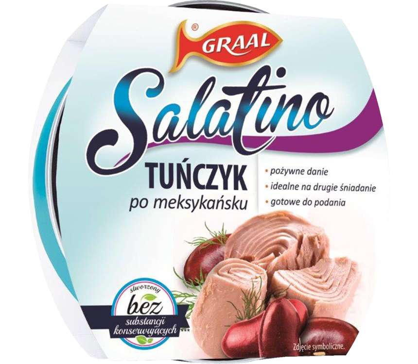 Salatino Tuńczyk po meksykańsku 160g