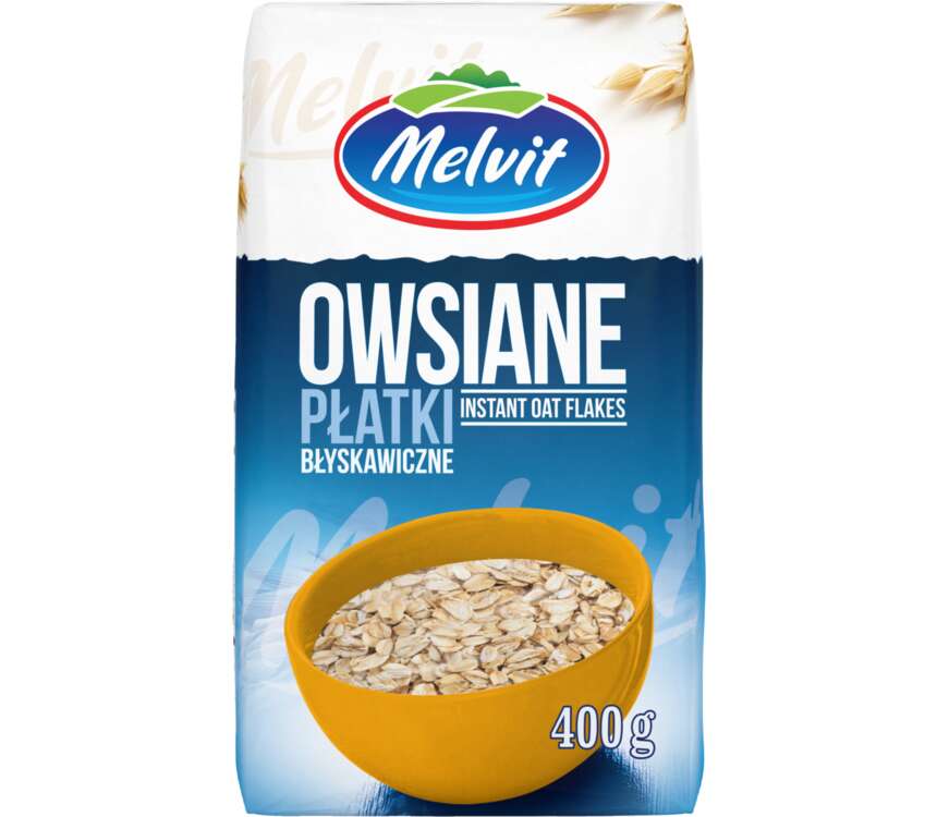 Melvit Płatki Owsiane błyskawiczne 400 g kaufland.pl