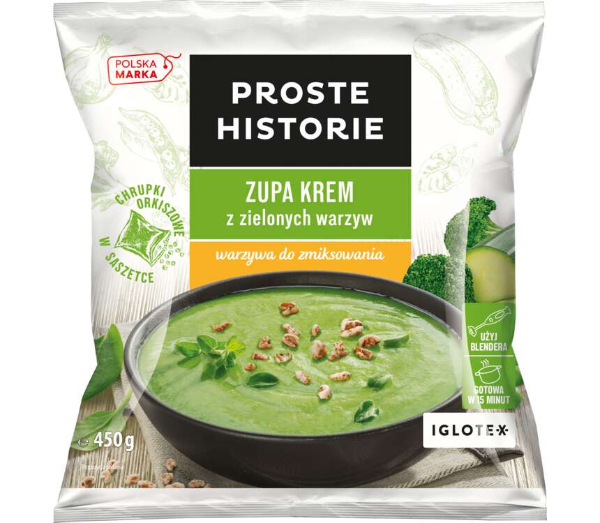 Proste Historie Zupa krem zielone wiarzywa 450 g kaufland.pl