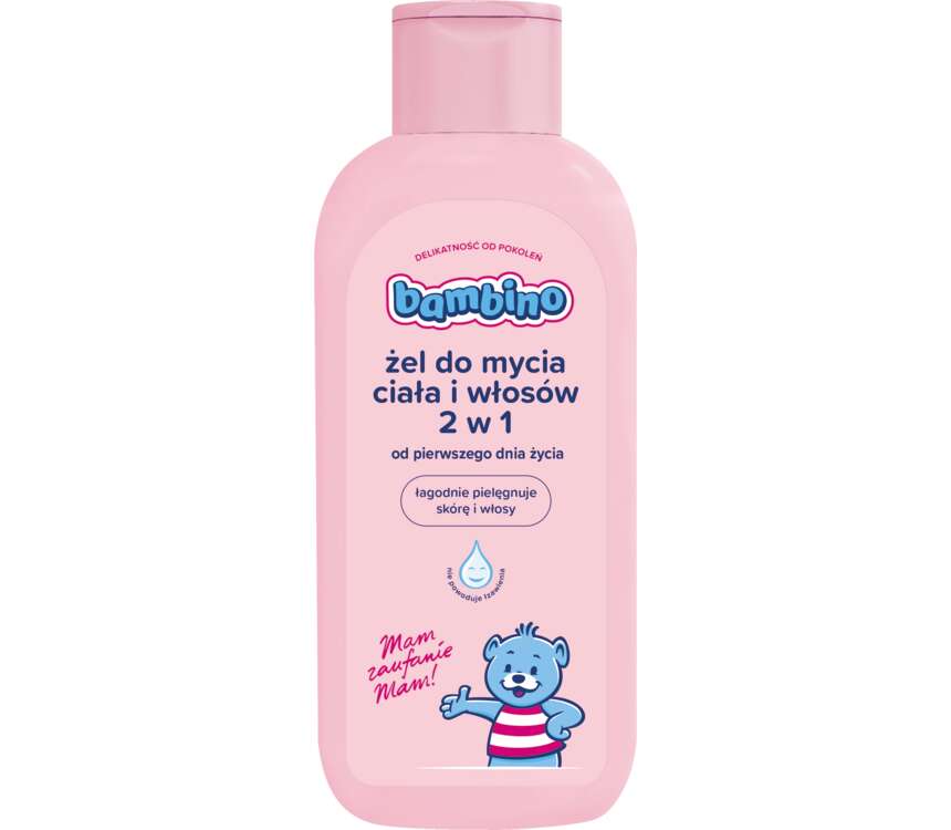 Bambino Żel do mycia ciała i włosków 2w1 400 ml kaufland.pl