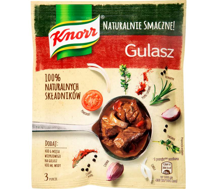 Knorr Naturalnie Smaczne gulasz 57g
