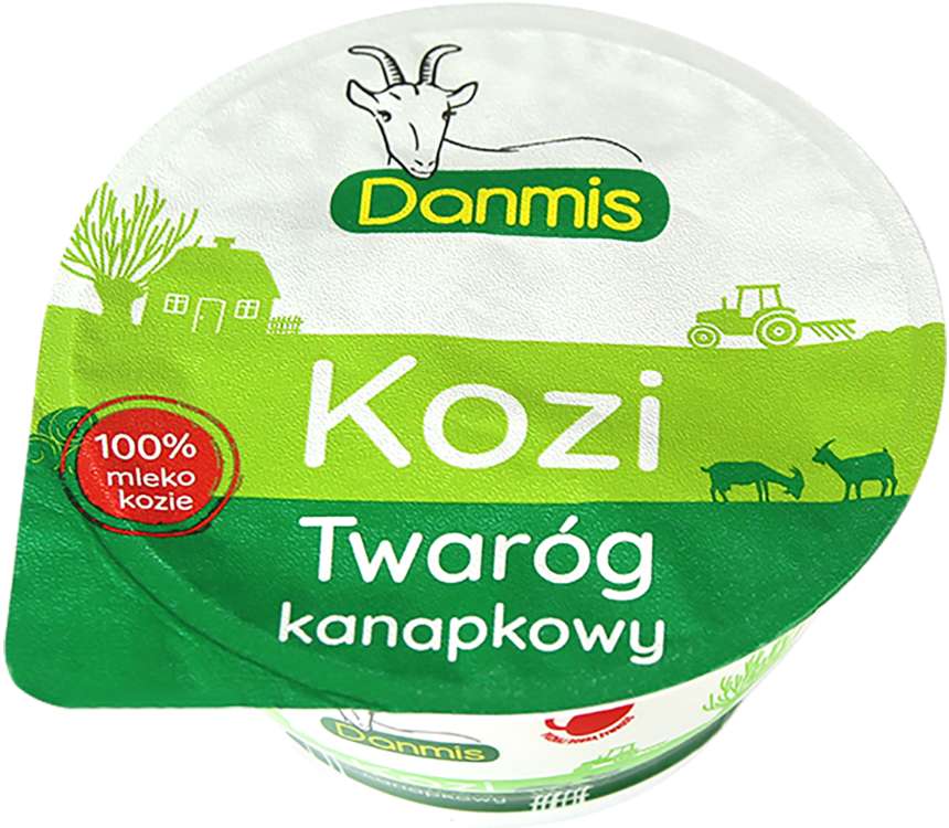 Danmis Twaróg kozi kanapkowy 150 g