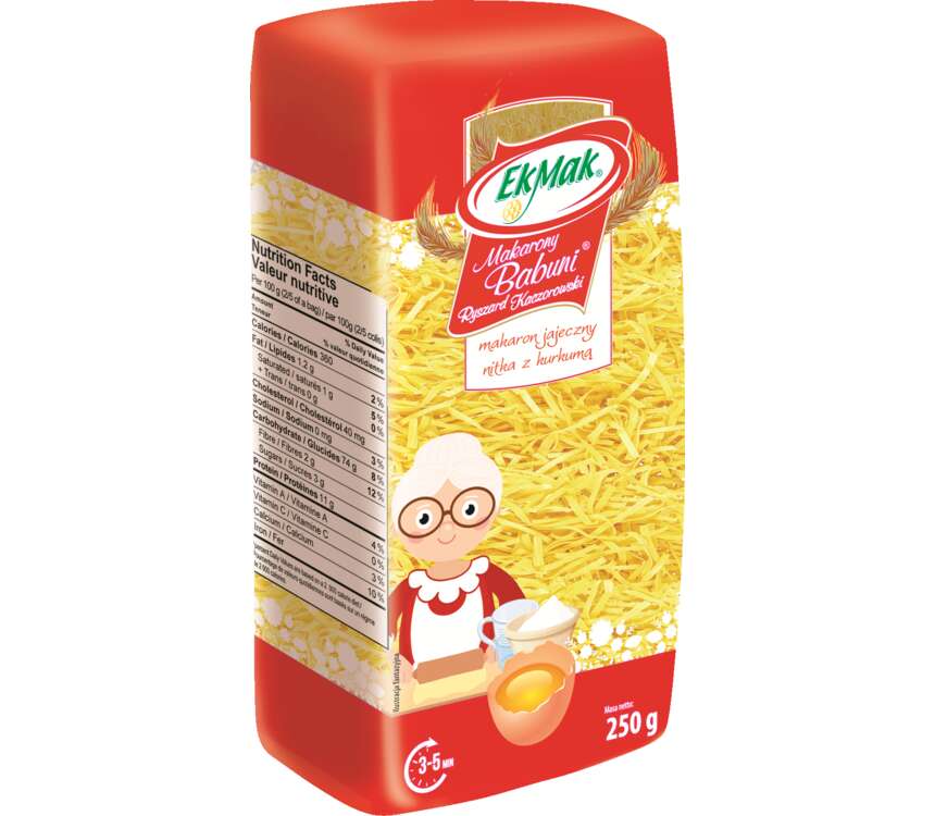 Makaron Babuni Makaron nitka jajeczna 250 g