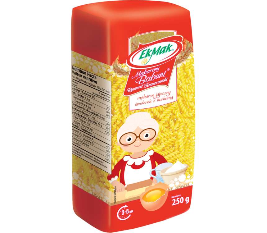 Makaron Babuni Makaron świderki  250 g