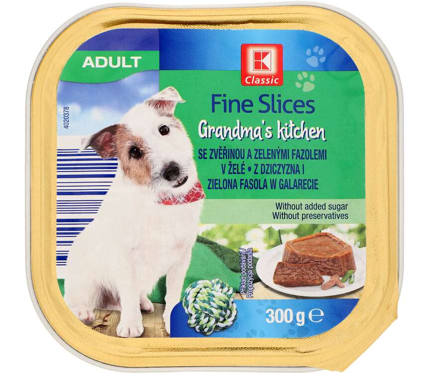 K-Classic Karma dla psa dziczyzna, fasola 300 g