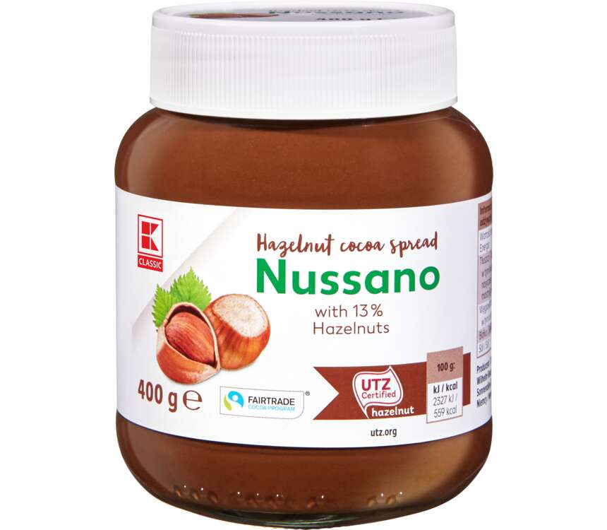 K-Classic Krem Nussano fairtrade 400 g
