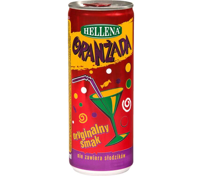Hellena oranżada czerwona 0,25 L