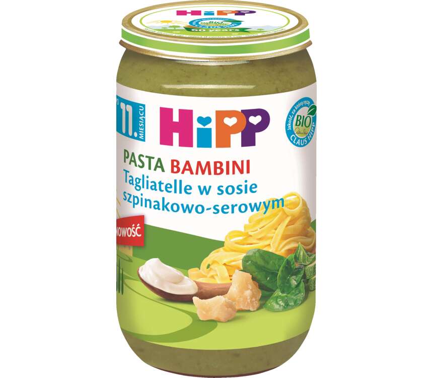 Hipp BIO 12M Rigatoni Napoli  250 g