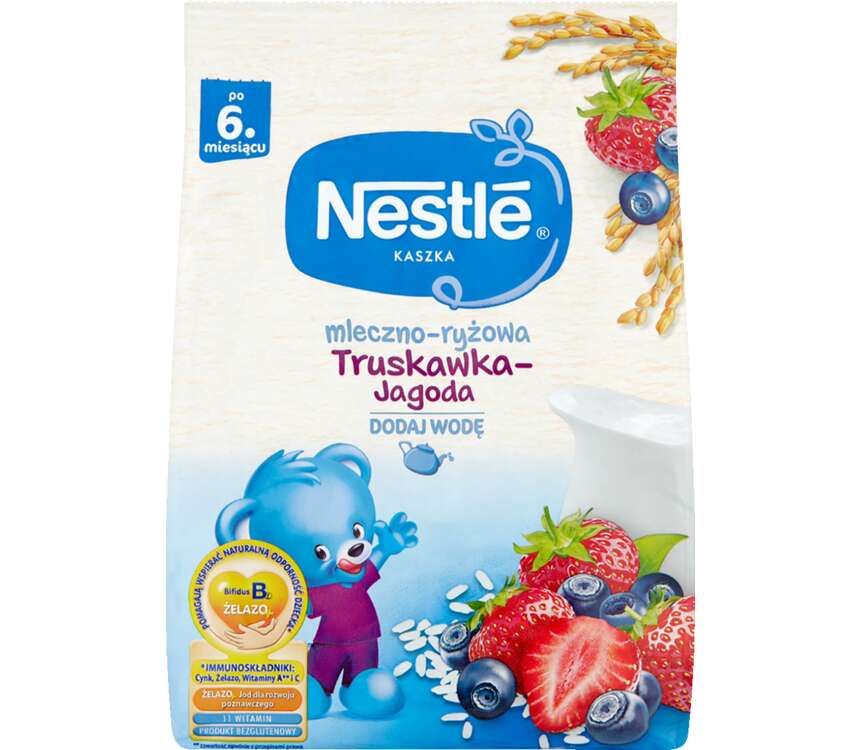 Nestle 7M Kaszka mleczno-ryż. truskawka-jagoda 230 g kaufland.pl