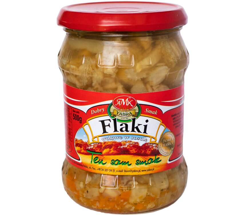 Yabra Flaki wołowe w rosole 500 g