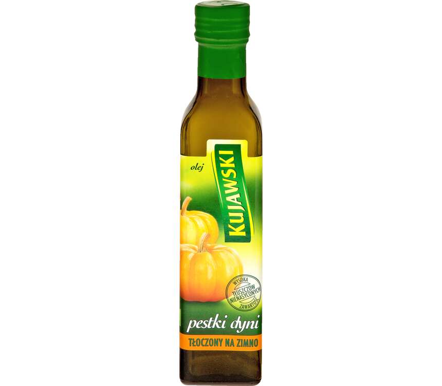 Kujawski Olej z pestek dyni tłoczony na zimno 250 ml kaufland.pl