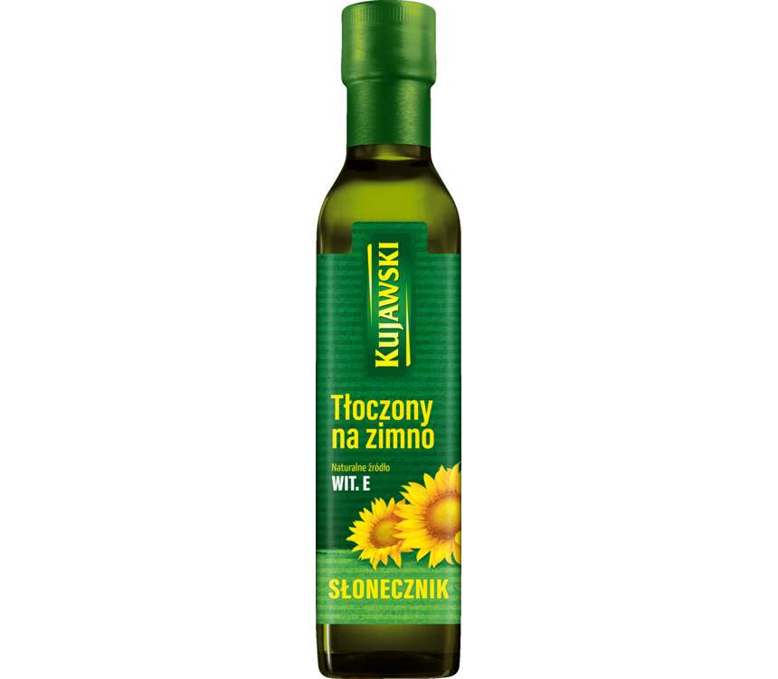 Kujawski Olej ze słonecznika tłoczony na zimno 250 ml