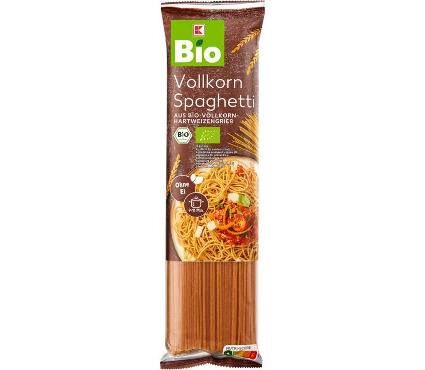 K-Bio Spaghetti pełnoziarniste 500 g