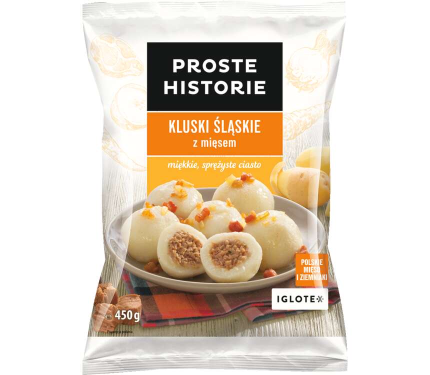 Proste Historie Kluski śląskie z mięsem 450 g