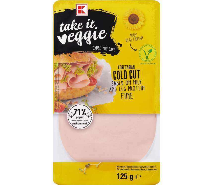 K-Take it veggie Wędlina wegetariańska 125 g