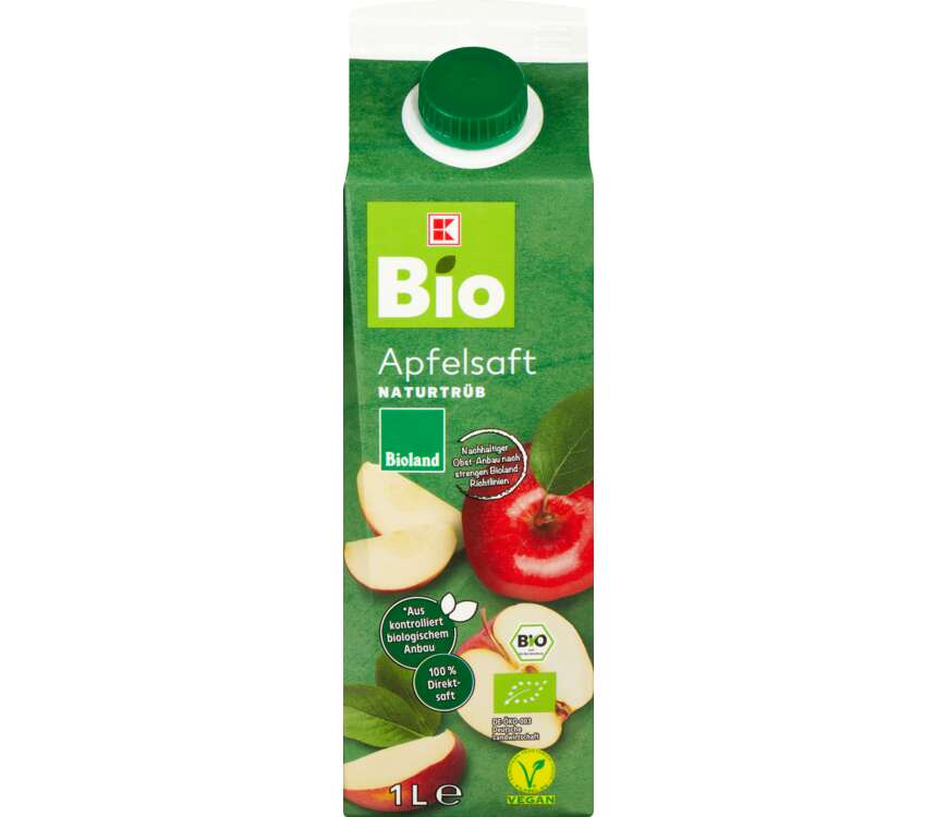 K-Bio Sok 100% jabłkowy 1 L