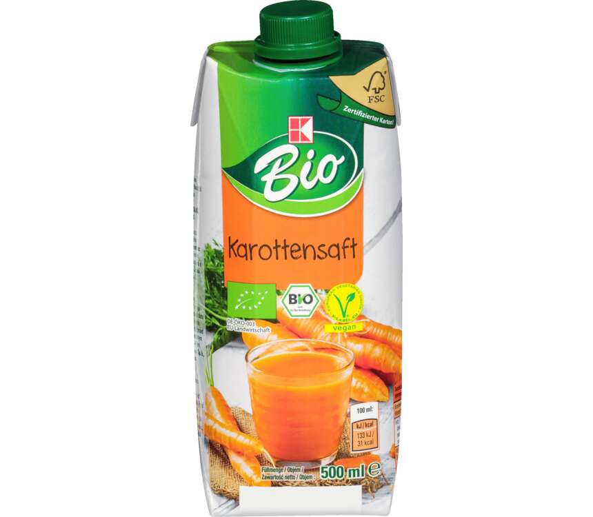 K-Bio Sok marchwiowy 0,5 L