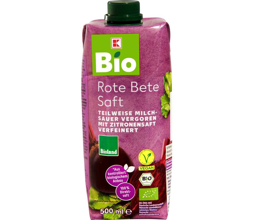 K-Bio Sok z buraków 0,5 L