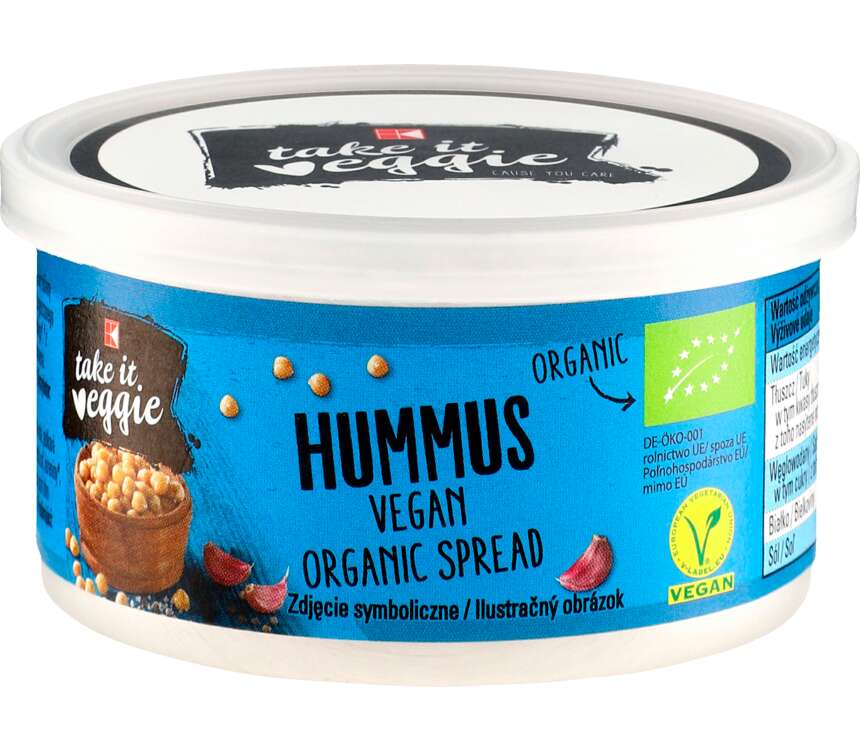 K-Take it veggie Pasta do smarowania hummus 125 g