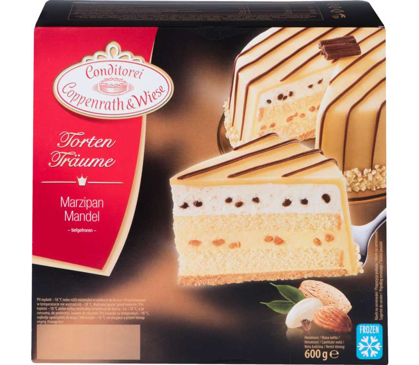 Coppenrath & Wiese Tort migdałowo - marcepanowy 600 g