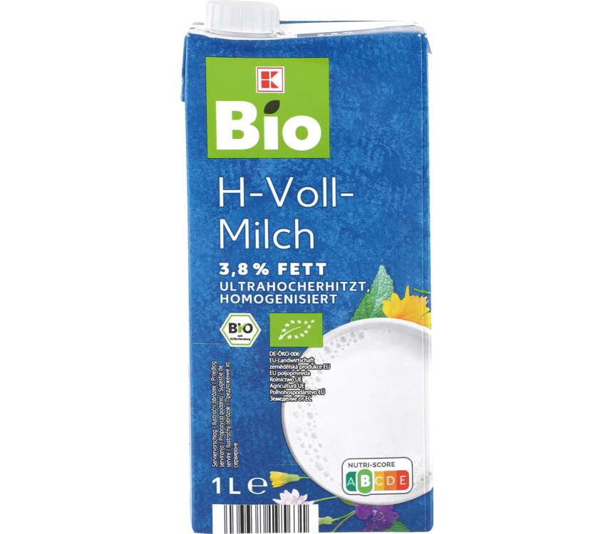 K-Bio Mleko UHT tł. 3,8% 1 L