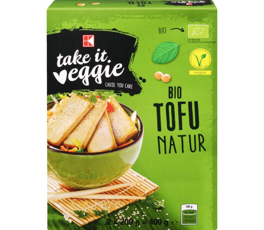 K-Take it veggie Bio tofu naturalne 400 g