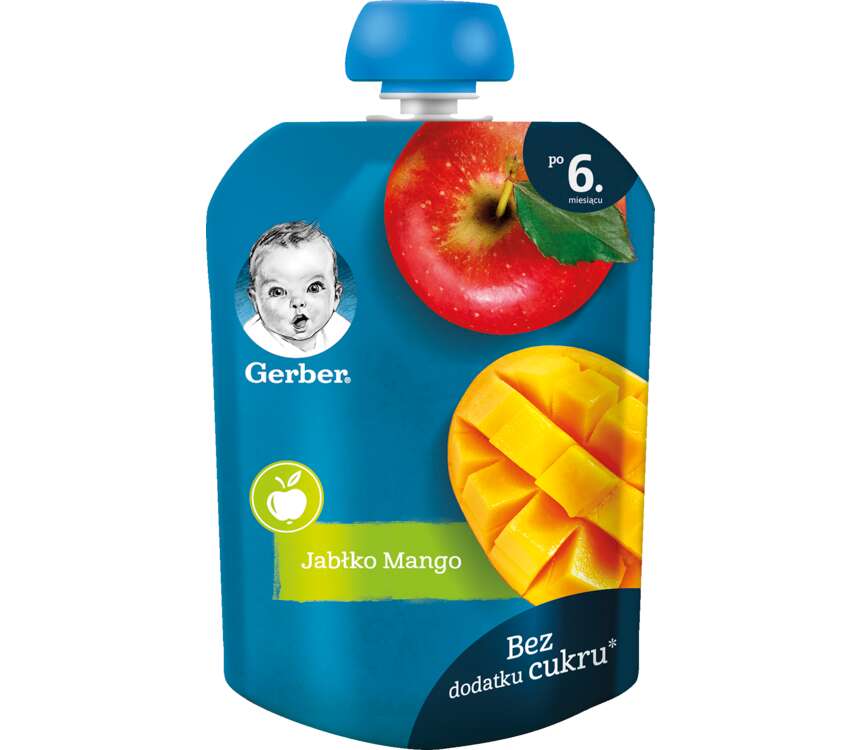 Gerber 7M Deser owocowy jabłko mango 90 g
