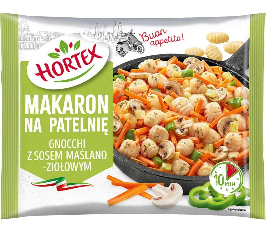 Hortex Gnocchi z sosem maślano-ziołowym 450 g kaufland.pl