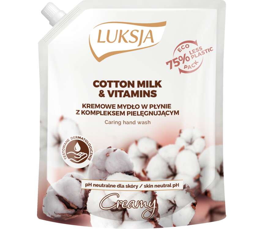 Luksja Mydło w płynie bawełna zapas 900 ml kaufland.pl