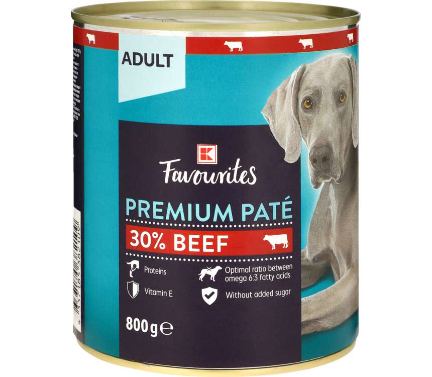 K-Favourites Pasztet dla psa z wołowiną 800 g