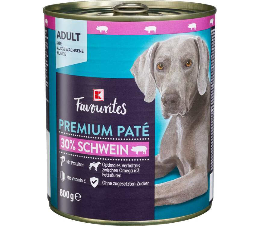 K-Favourites Pasztet dla psa z wieprzowiną 800 g