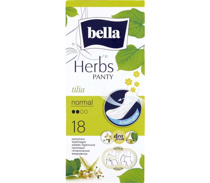 Bella Herbs Wkładki higieniczne Tilia 18 szt.