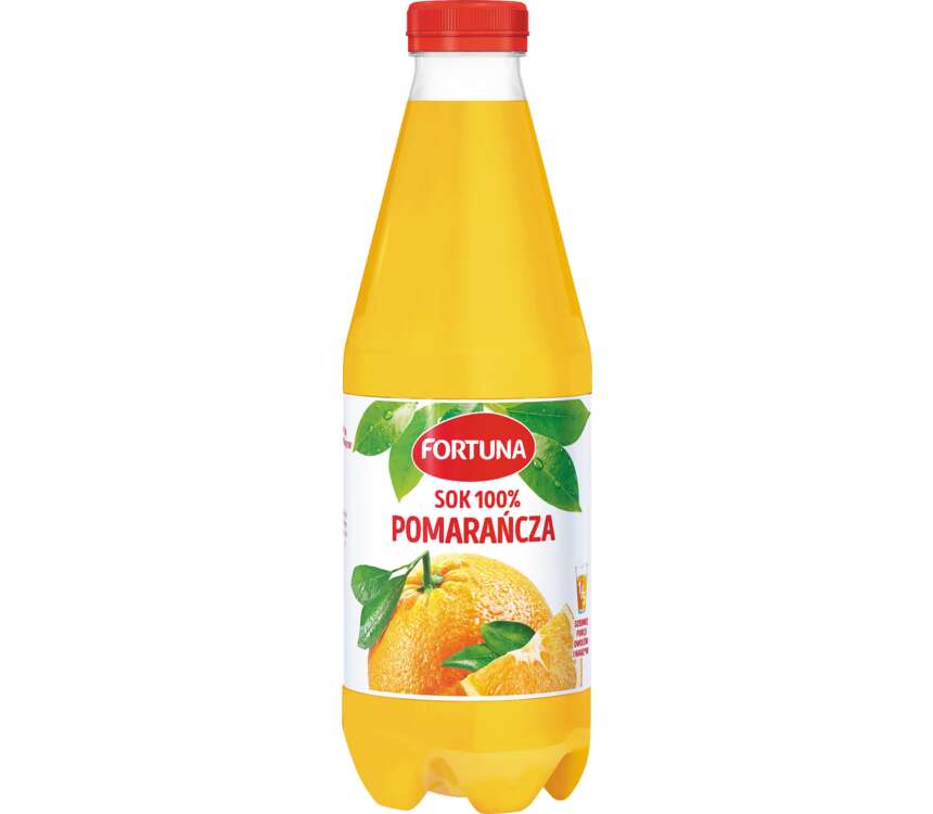 Fortuna Sok 100% pomarańcza 1 L kaufland.pl