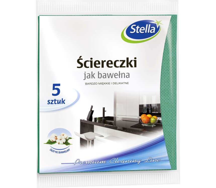 Stella Ściereczki jak bawełna 5 szt.