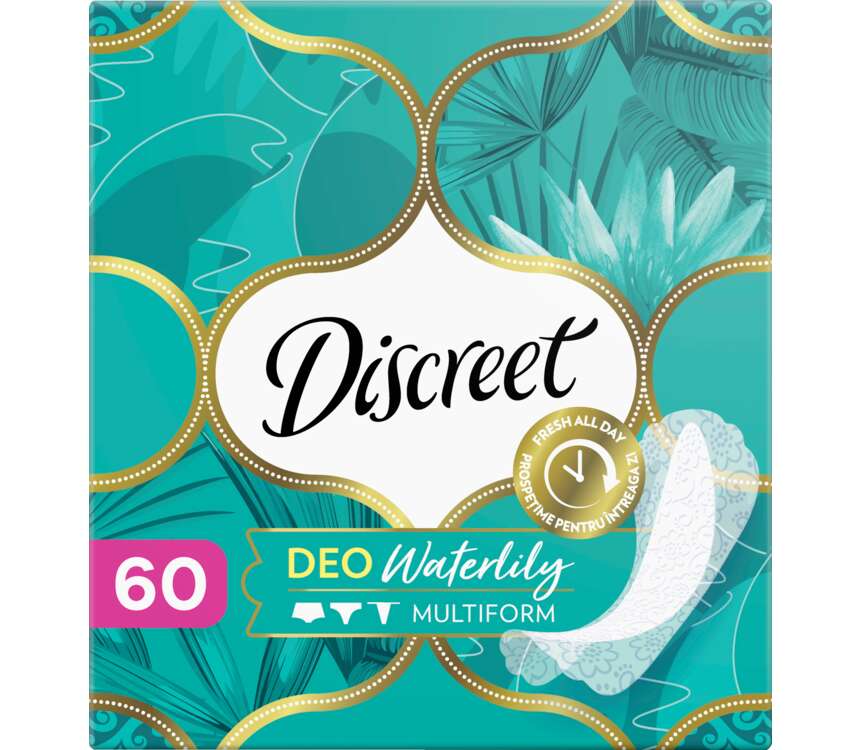 Discreet Wkładki higieniczne Deo Waterlily 60 szt kaufland.pl