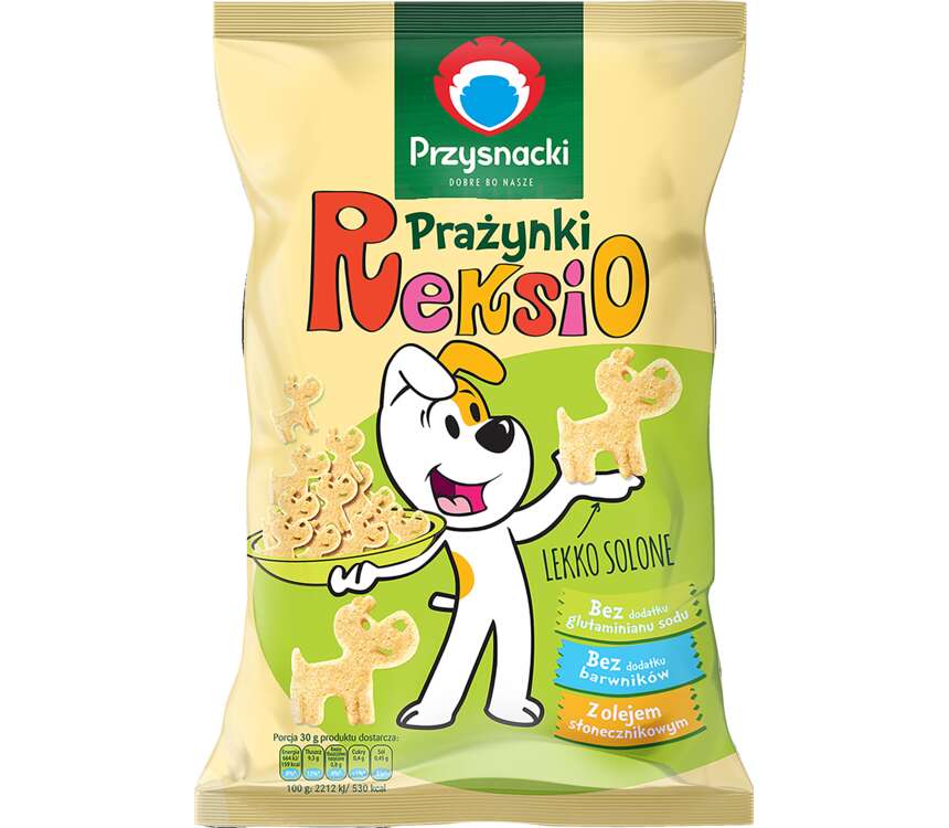 Przysnacki Reksio Prażynki lekko solone 95 g kaufland.pl