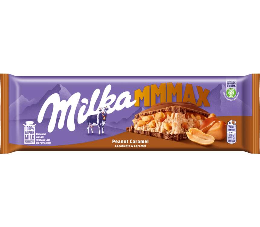 Milka Czekolada mleczna orzeszki z karmelem 276 g kaufland.pl