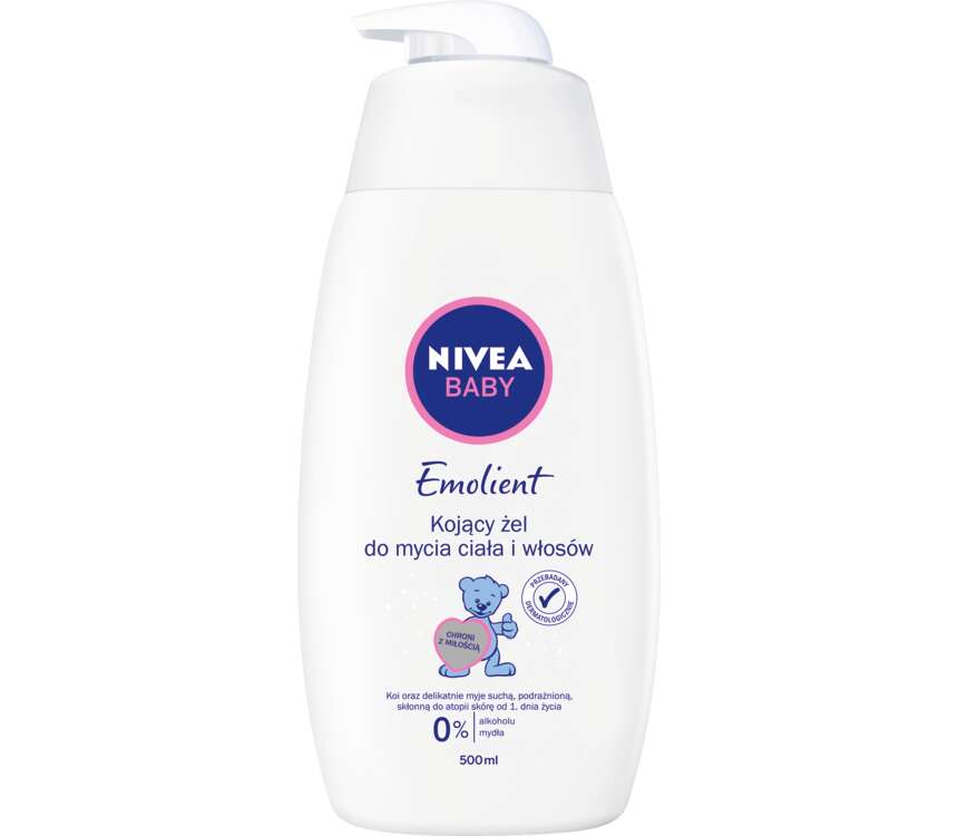 Nivea Baby Żel do mycia ciała i włosów 500 ml