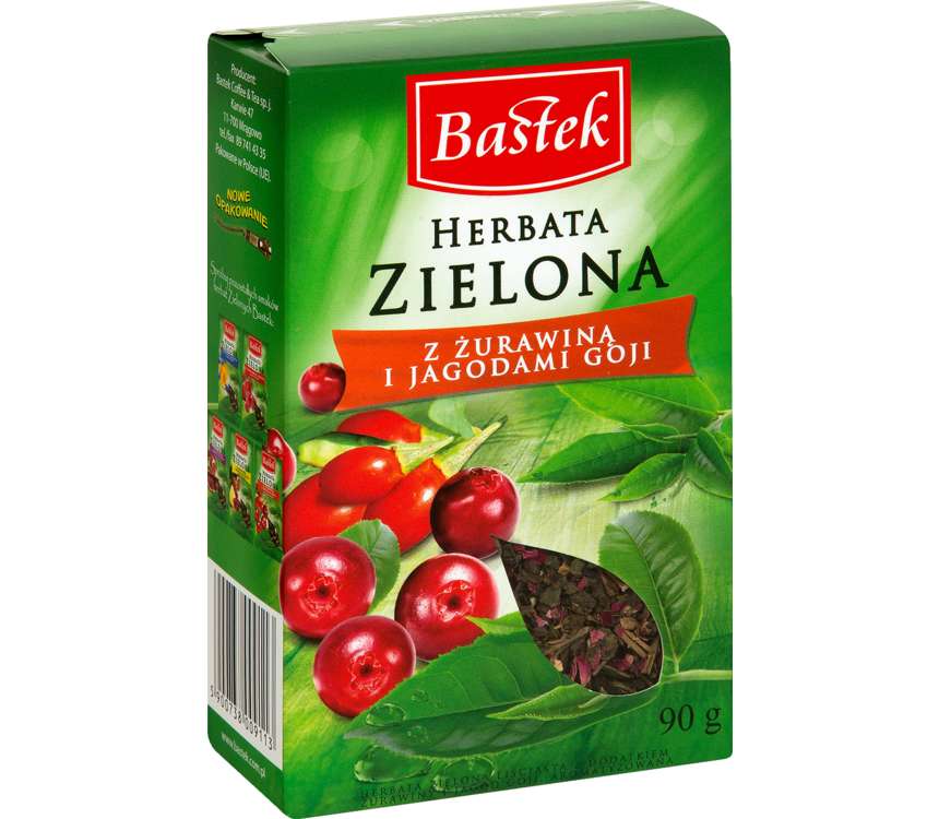 Bastek MIX Herbaty Zielone z dodatkami 90 g