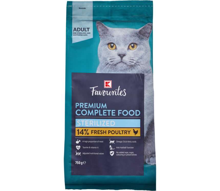 K-Favourites Karma dla kota Premium Sterilized 750 g